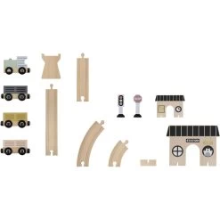 Tryco Houten Treinbaanset - Basis TR-353076 -Babyproducten  Winkel tryco houten treinbaanset basis tr 353076 03