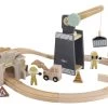 Tryco Houten Treinbaanset - Uitbreidingsset Bouwplaats TR-353080 -Babyproducten  Winkel tryco houten treinbaanset uitbreidingsset bouwplaats tr 353080 01