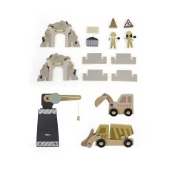 Tryco Houten Treinbaanset - Uitbreidingsset Bouwplaats TR-353080 -Babyproducten  Winkel tryco houten treinbaanset uitbreidingsset bouwplaats tr 353080 04